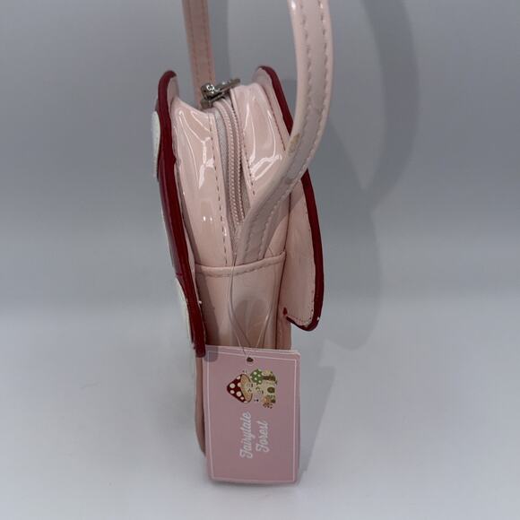 Gymboree Pink Red MUSHROOM HOUSE Purse Bag Fairytale Forest NEW NWT - Picture 3 of 10